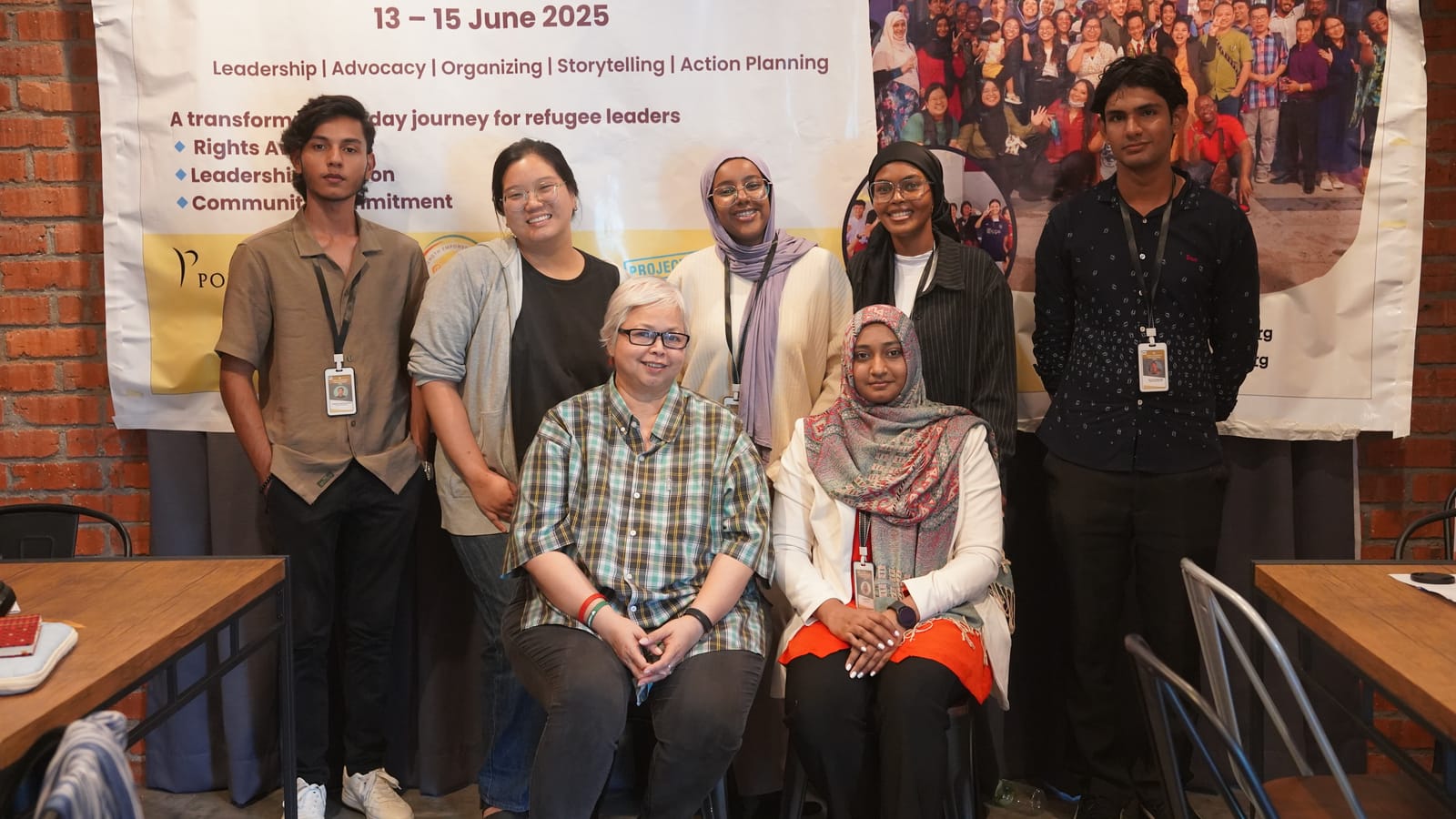 Participants at the Voices into Action Advocacy & Leadership Camp